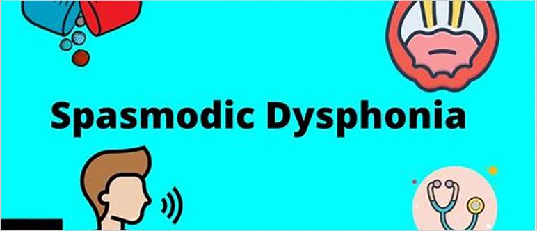 Spasmodic dysphonia pronunciation